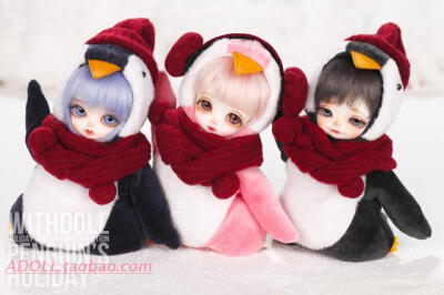 代购 Withdoll 8分娃娃 Poppy / Penguins Holiday 企鹅