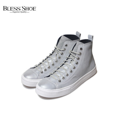 BLESS TYCHE SHOE 2015 S/S 夜魔 3M反光鞋高帮休闲鞋