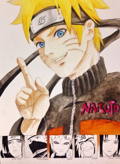 水彩…NARUTO