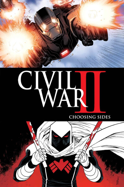 Civil War II: Choosing Sides cover by Jim Cheung and Declan Shalvey