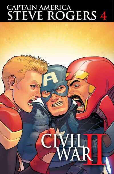 Captain America: Steve Rogers cover by Aaron Kuder