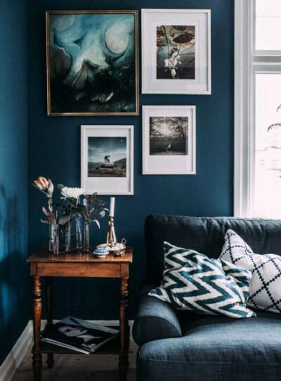 ❤蓝色多瑙河 ❤ 色彩空间室内风格设计