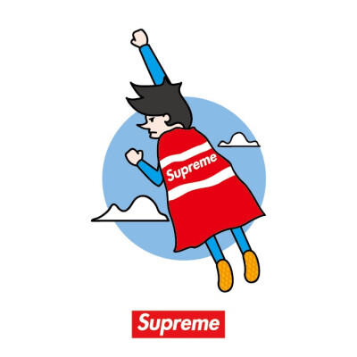 Supreme【漫图-超人】