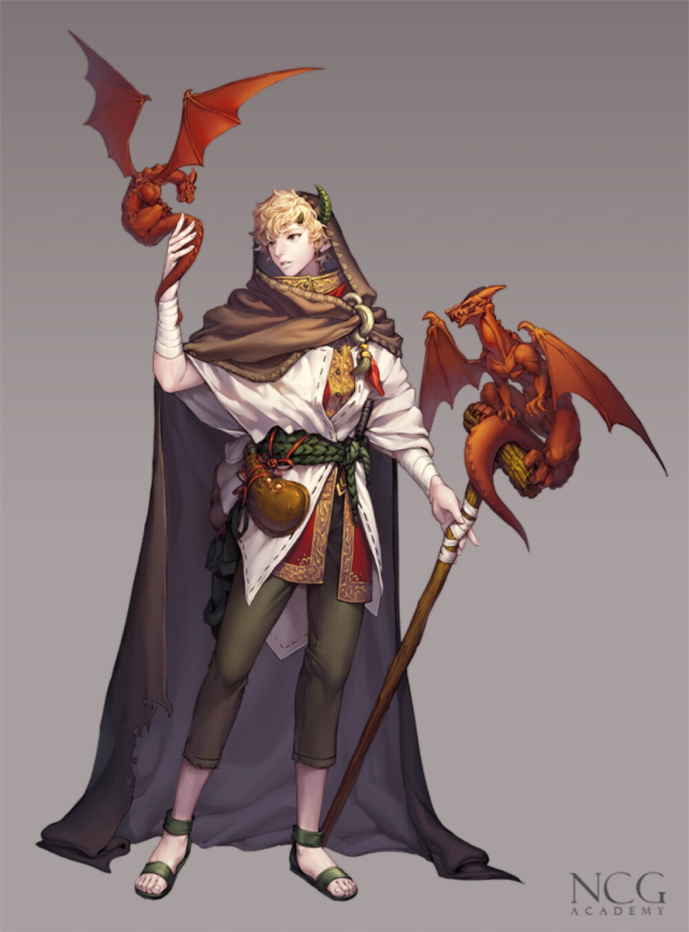 角色原画人物设定人设立绘acg华丽