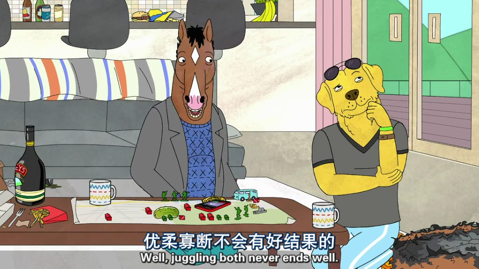 【马男波杰克】BoJack Horseman/花生酱先生/生活/励志/文字/句子/经典句子/台词/毒鸡汤/动漫/二次元/截图