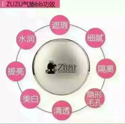 [愛心]【夏季流汗最佳選擇】zuzu氣墊，防水效果遮瑕好，提亮膚色好，不脫妝，防水，價(jià)格還便宜