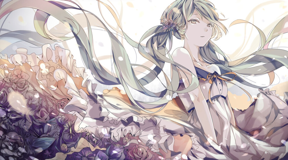 P站 二次元 插画 少女 头像 原创 壁纸 初音未来 VOCALOID 