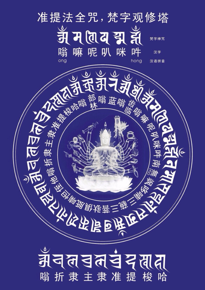 准提菩萨的四大法 息灾增益敬爱降服 堆糖 美图壁纸兴趣社区