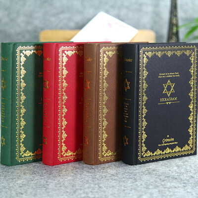 米可兰迪魔法书空白十年日记本超厚复古人生之书 笔记本记事本子