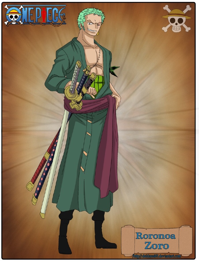 草帽海贼团两年后索隆