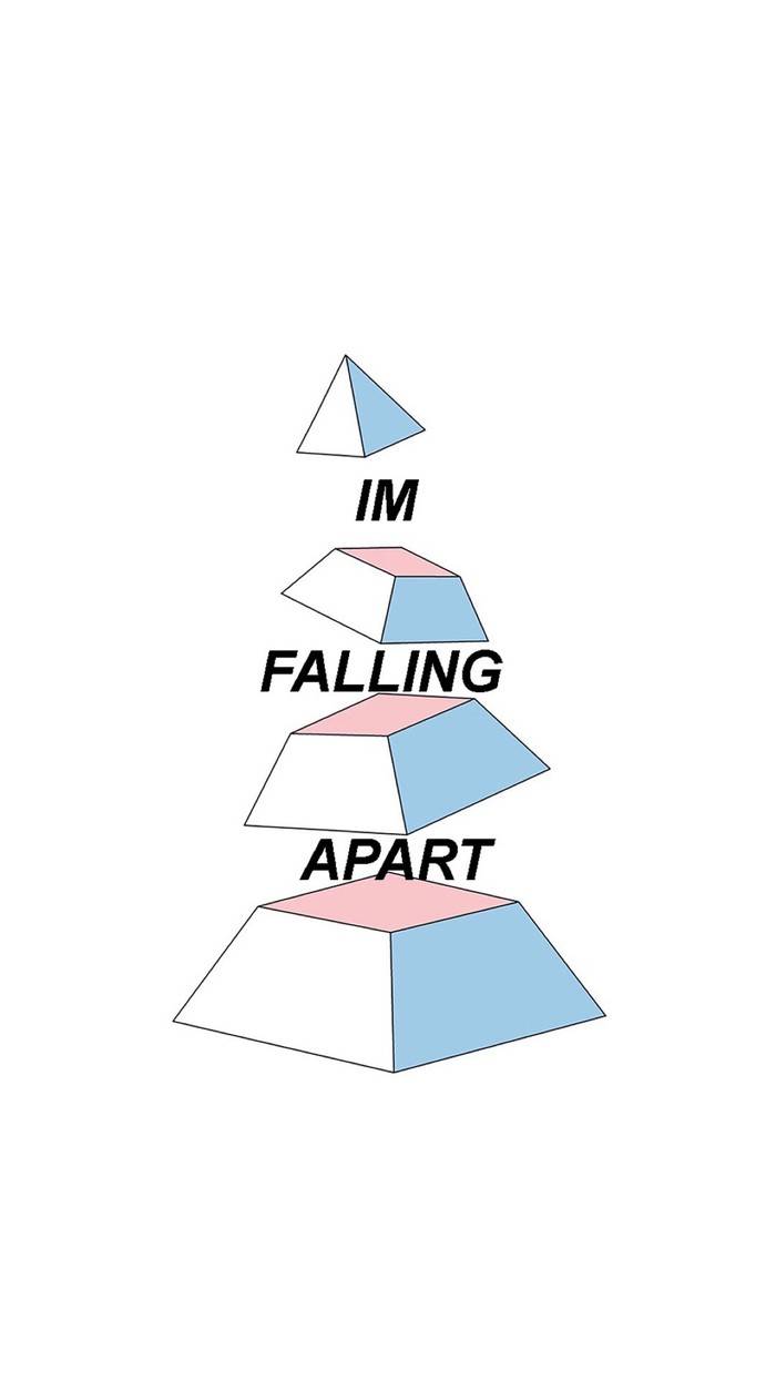 我正在崩溃i'm falling apart.