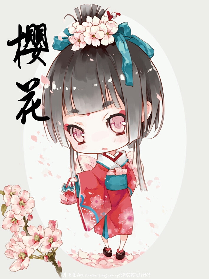 花朵拟人