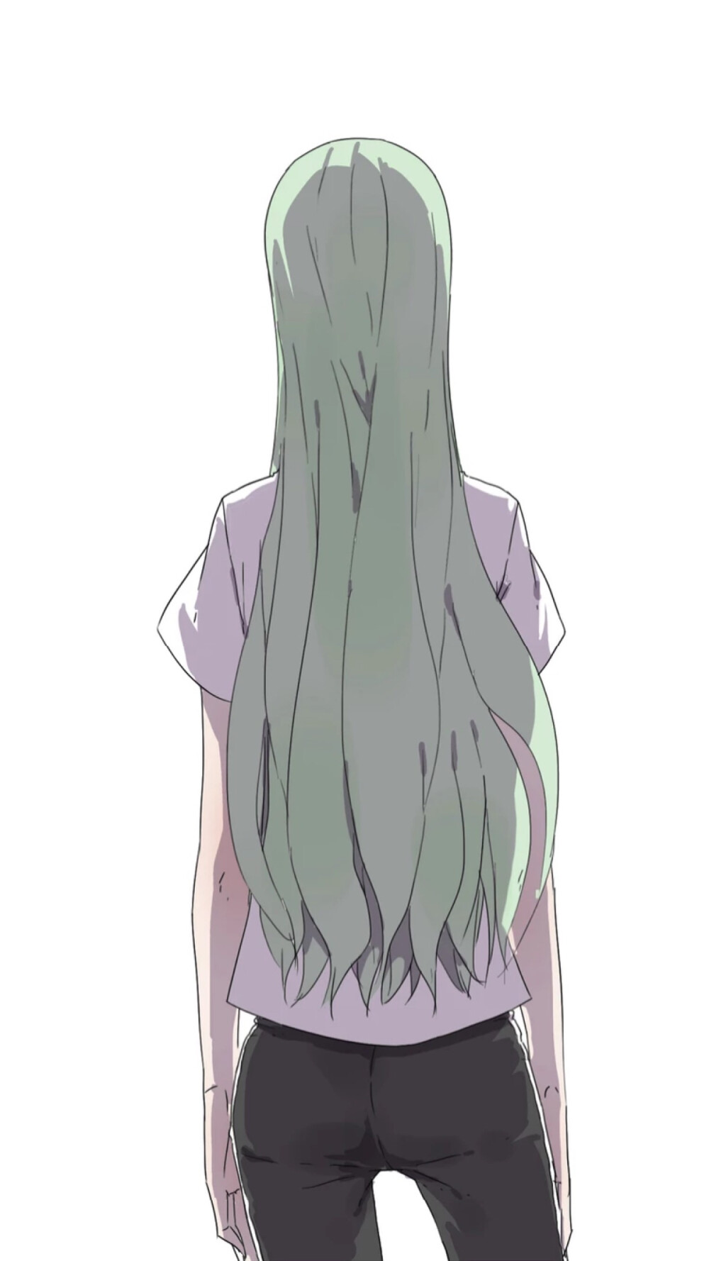 秘芽 夏小暑 背影 漫画 高清壁纸