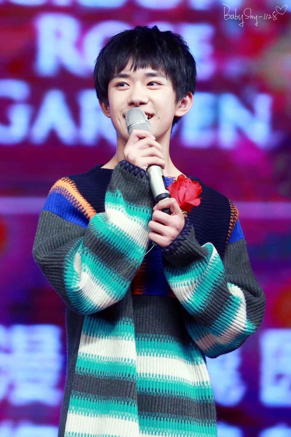 #易烊千玺 #TFBOYS 浪漫玫瑰园生日会 IF YOU舞蹈 高清 帅气