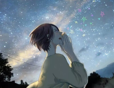 黎明有星辰呐！