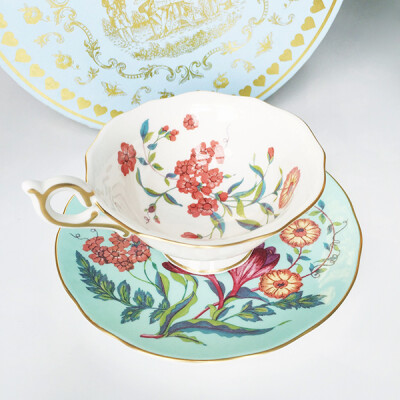 代购
预定 Wedgwood Harlequin 番红花拼色下午茶杯碟子 礼盒