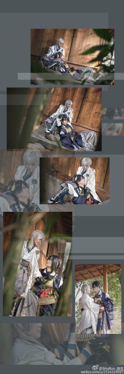 刀剑乱舞 cosplay 三日月宗近 鹤丸国永