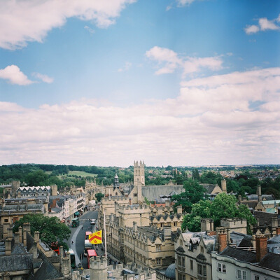 【英国夏末的田园诗】@侧脸君 的相册 | 去远方 taken by Rolleiflex 2.8F @Oxford, London,Cotswolds