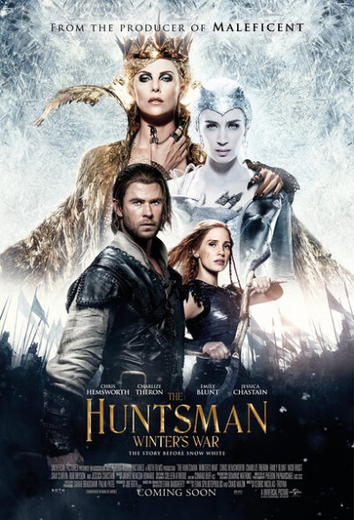 【猎神：冬日之战 The Huntsman: Winter's War】女王气场秒杀剧情，颜值天团赏心悦目