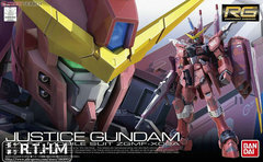 RT 万代 正品 RG 09 1/144 Justice Gundam 正义高达 成品模型