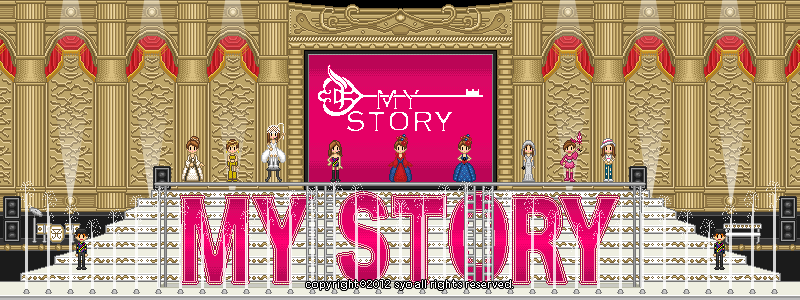 滨崎步 my story 像素图 作者syo125