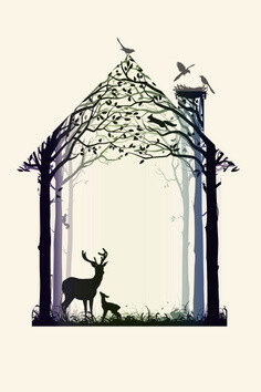 安&晴采集到麋鹿一家