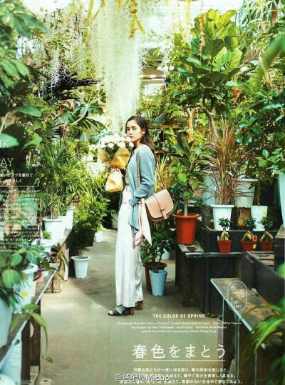 花房女孩 . 琉花 / vikka杂志