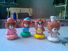 色眼朦胧采集到粘土