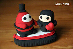 色眼朦胧采集到粘土