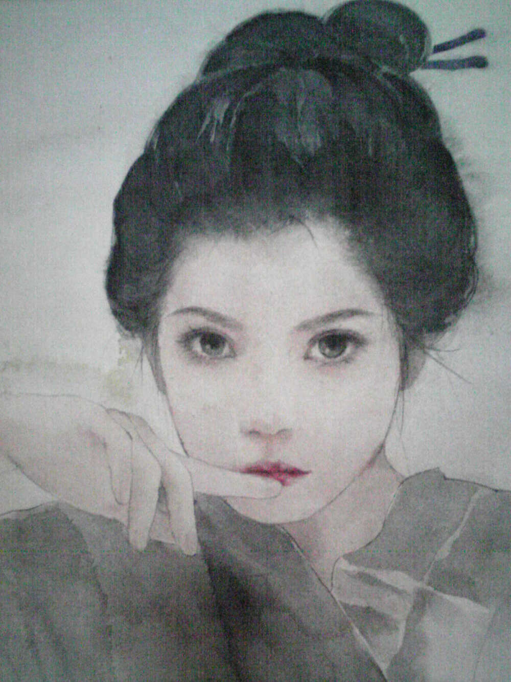 水彩人物画