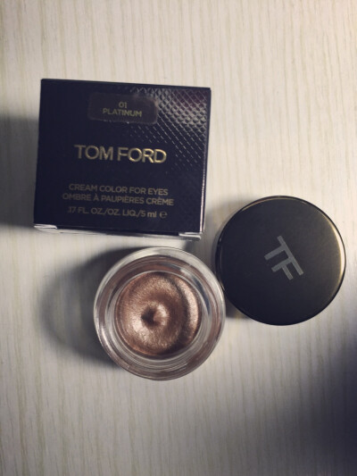 #tom ford# 眼影膏 01 PLATINUM