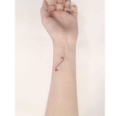 Tiny Tattoos。小清新紋身