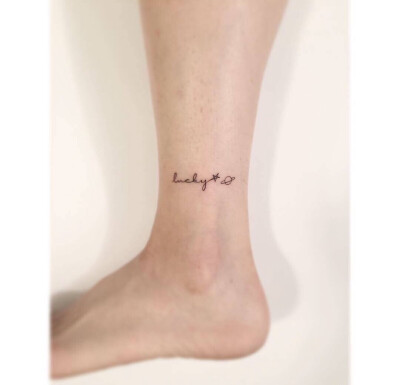 Tiny Tattoos。小清新紋身