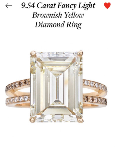 yellow diamond ring