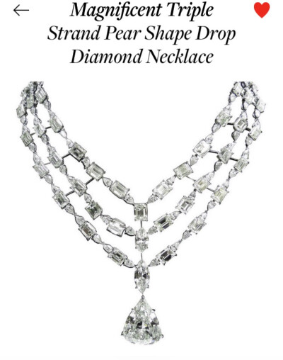 Diamond necklace