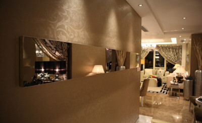 尚都国际装饰设计案例两室两厅装修效果图设计欣赏