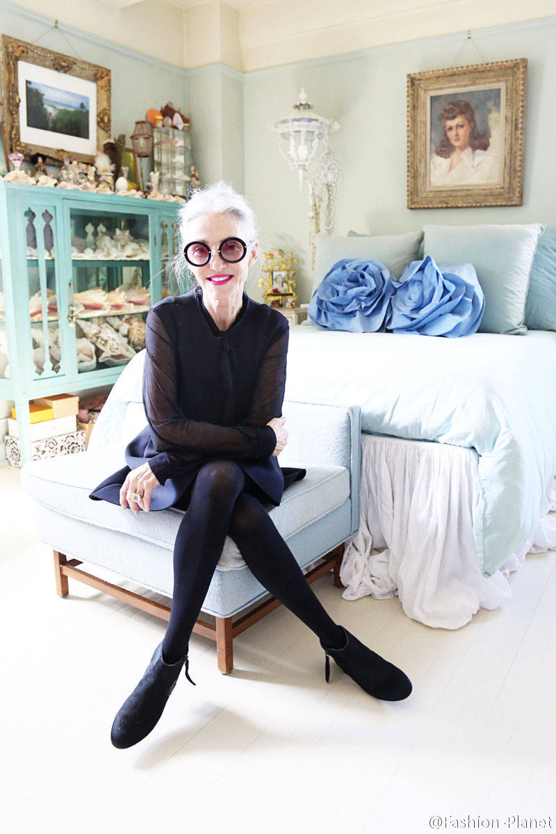 ※ Style Icon ※ 时尚老奶奶 Linda Rodin 和她潮到爆的房间！如果我也有这样的奶奶这会我还不上天