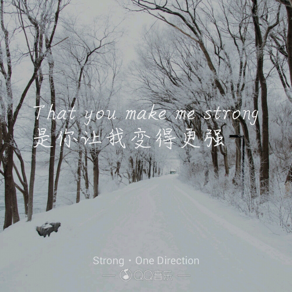 strong，one direction