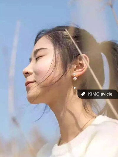 【KIMClavicle】珍珠 清新如你 似一缕风 轻拂过我的耳畔 爱你 你轻声说 ♥