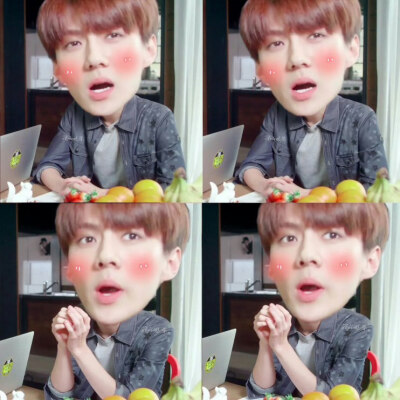 吴世勋 四格图#头像