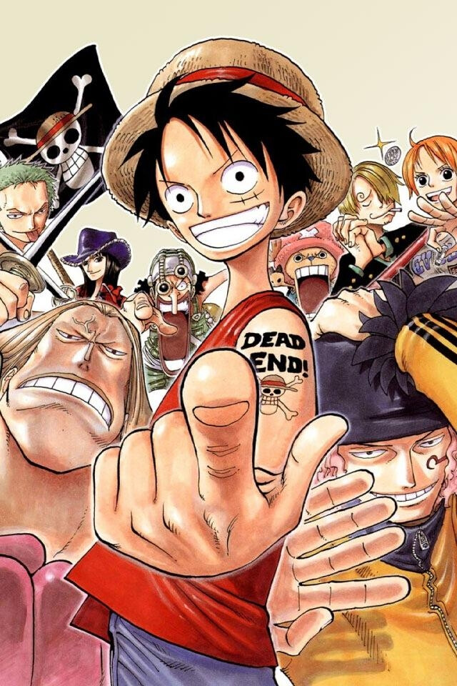 《ONE PIECE》（ワンピース）海贼王 原画欣赏 #尾田荣一郎# 集英社少年周刊JUMP 