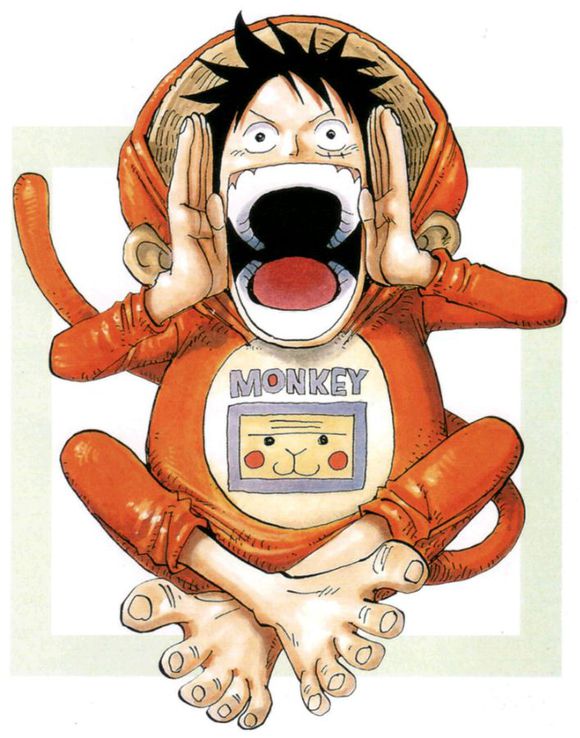 《ONE PIECE》（ワンピース）海贼王 原画欣赏 #尾田荣一郎# 集英社少年周刊JUMP 