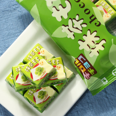 [现货]日本进口零食 松尾抹茶QQ年糕夹心糯米糍巧克力 45g 7枚入