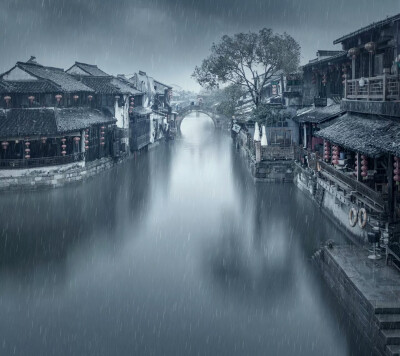 雨景