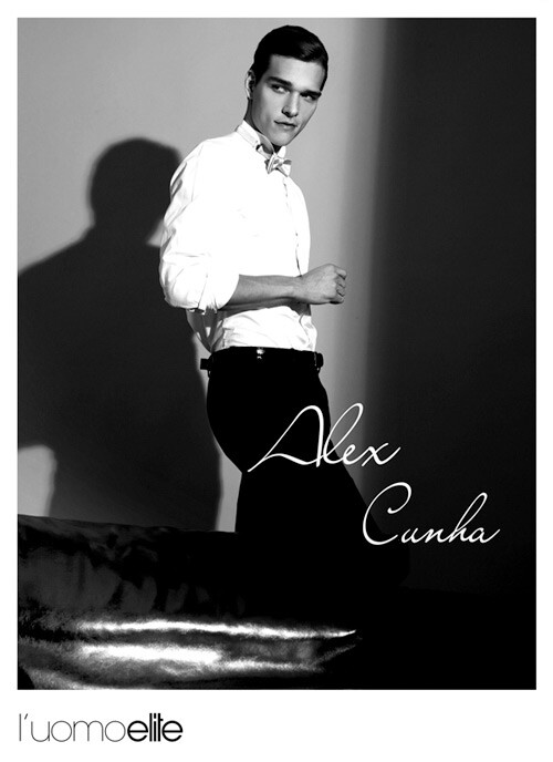 「欧美男模」----alexandre cunha
中文名:亚历山大·库尼亚 国籍:巴西
出生日期:1988年
全名：Alexandre Ribiero Xavier Cunha
出生日期：1988年
出生地：巴西
身高：187cm/6’1.5
发色：浅棕
瞳孔：浅褐色
胸围：99cm
腰围：75cm
鞋码：43
昵称：村花、萌爹
