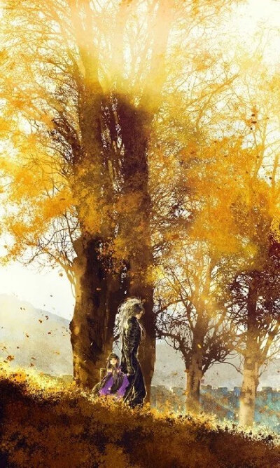 金色的树