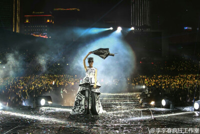 李宇春演唱会 图片来源见logo