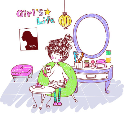 女孩的生活 Girl's Life 图30 美发 美容