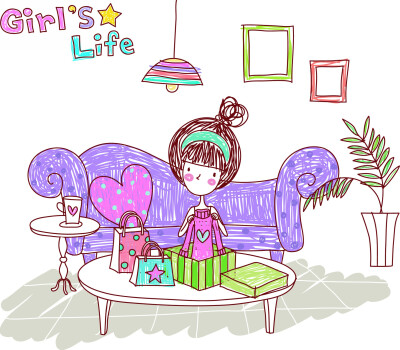 女孩的生活 Girl's Life 图片39 购物 礼物