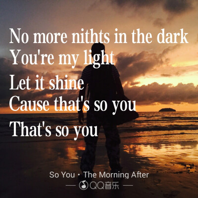 The Morning After―So You